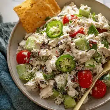 Cherry Jalapeno Chicken Salad