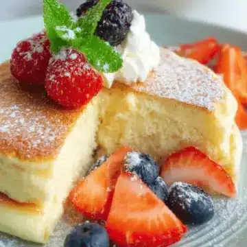 Fluffy Japanese Soufflé Pancakes (Video) スフレパンケーキ