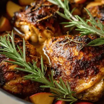Rosemary Apple Cider Chicken