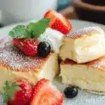 Fluffy Japanese Soufflé Pancakes (Video) スフレパンケーキ