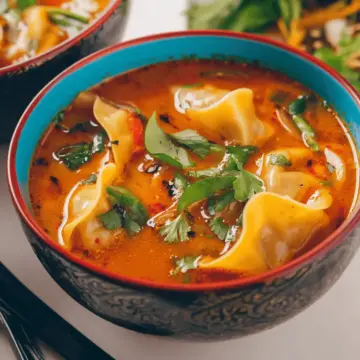 Red Curry Dumpling Soup: A Cozy Bowl of Comfort