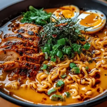 Fiery Chicken Ramen with