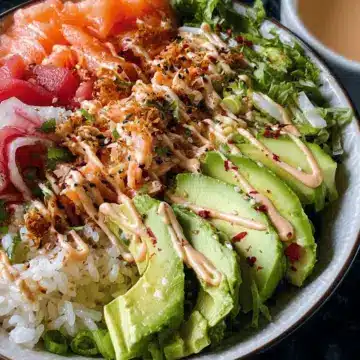 Crunch Roll Sushi Bowl