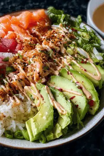 Crunch Roll Sushi Bowl