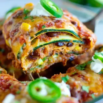 Zucchini Enchiladas