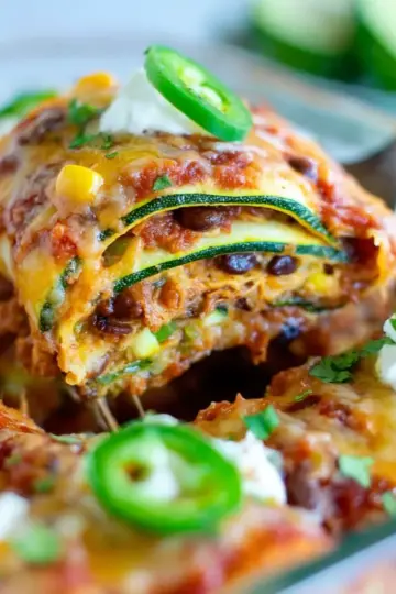 Zucchini Enchiladas