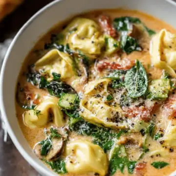 Creamy Tortellini Soup