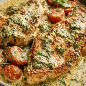 Creamy Pesto Chicken