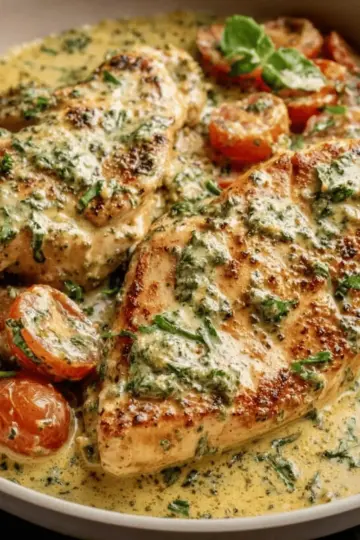 Creamy Pesto Chicken