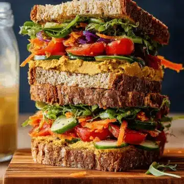 Veggie & Hummus Sandwich