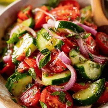 Cucumber Tomato Salad