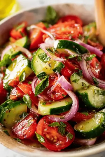 Cucumber Tomato Salad