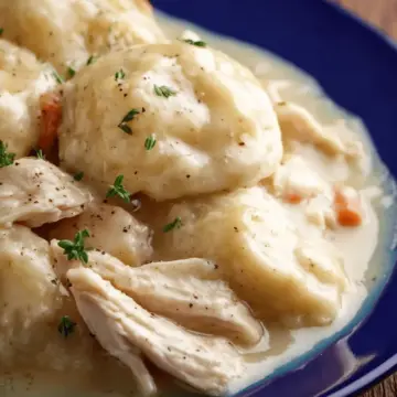 Copycat Cracker Barrel Chicken and Dumplings