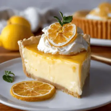 Lemon Pie with Condensed Milk
