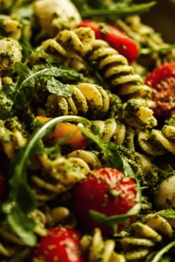 Pesto pasta salad