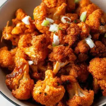 Air Fryer Buffalo Cauliflower