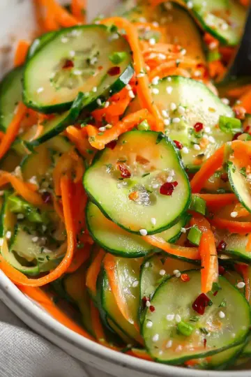 Cucumber and Carrot Salad