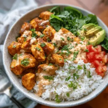 Coconut Chicken Rice Bowl