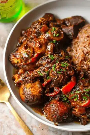 The Best Jamaican Brown Stew Chicken
