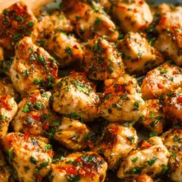 Garlic Butter Chicken Bites (15-Minute Recipe!)