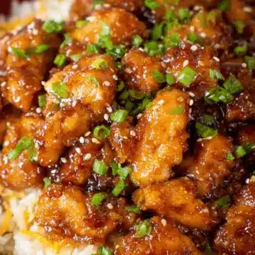 Easy Slow Cooker Orange Chicken