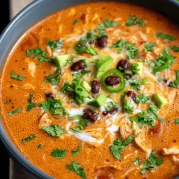 Creamy Chicken Enchilada Soup