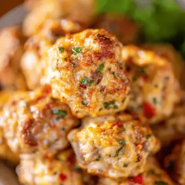 Rotel Cream Cheese Sausage Balls