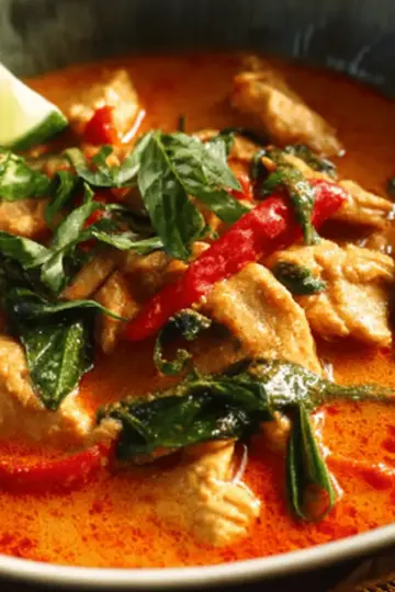 Thai Red Curry with Chicken