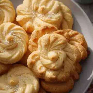 Danish Butter Cookies (Melt in Your Mouth)
