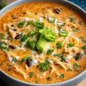 Creamy Chicken Enchilada Soup