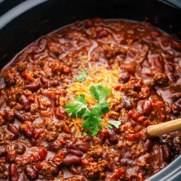 Slow Cooker Chili