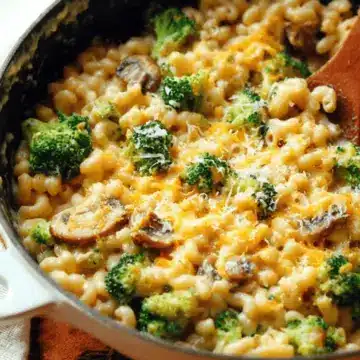 One Pot Broccoli Mac and Cheese