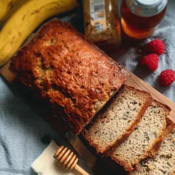 Honey Vanilla Banana Bread