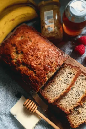 Honey Vanilla Banana Bread