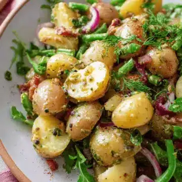 French Potato Salad (with Dijon vinaigrette)
