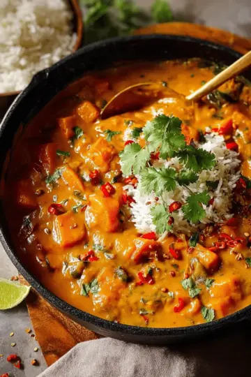 Indian Pumpkin Curry (One Pot Recipe)
