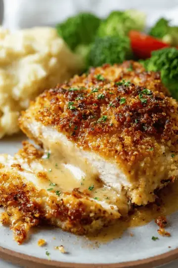 Copycat Longhorn Parmesan Crusted Chicken