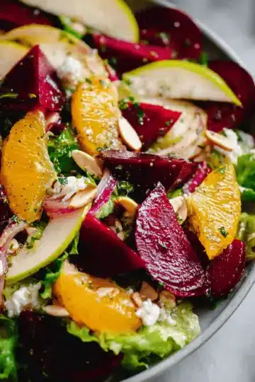 Pickled Beet Salad with Citrus Vinaigrette