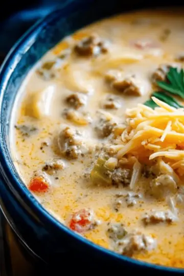 Award Winning Cheeseburger Soup