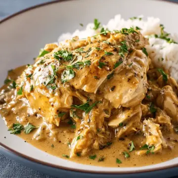 Slow Cooker Chicken and Gravy