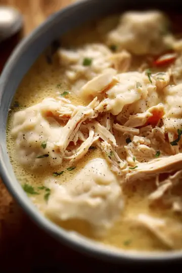 Old-Fashioned Southern Chicken and Dumplings