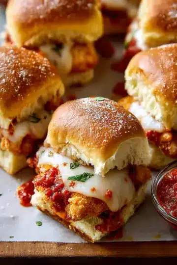 Chicken Parm Sliders