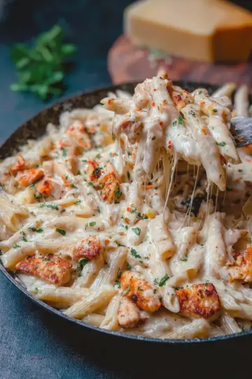 Cheesy Chicken Pasta