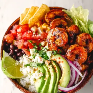 Grilled Shrimp Taco Bowl