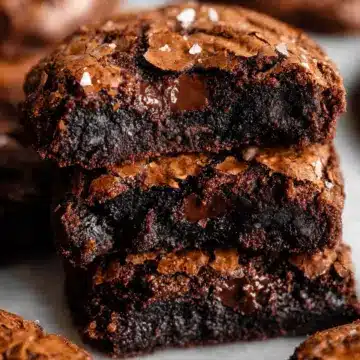 The BEST Fudgy Chewy Brookies