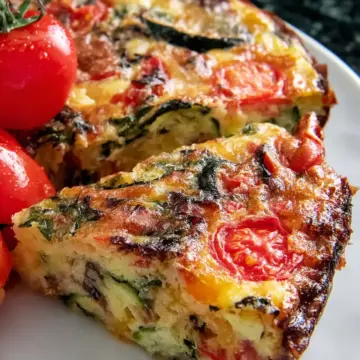 Summer Garden Crustless Quiche