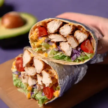 Chipotle Ranch Grilled Chicken Burrito