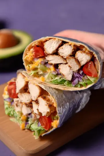 Chipotle Ranch Grilled Chicken Burrito