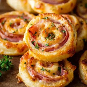 Ham and Cheese Pinwheels