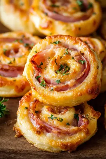 Ham and Cheese Pinwheels